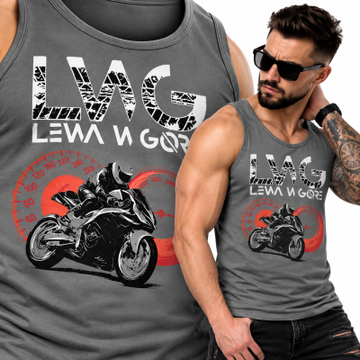 TANK TOP ŚMIESZNY MOTORYZACYJNE LWG